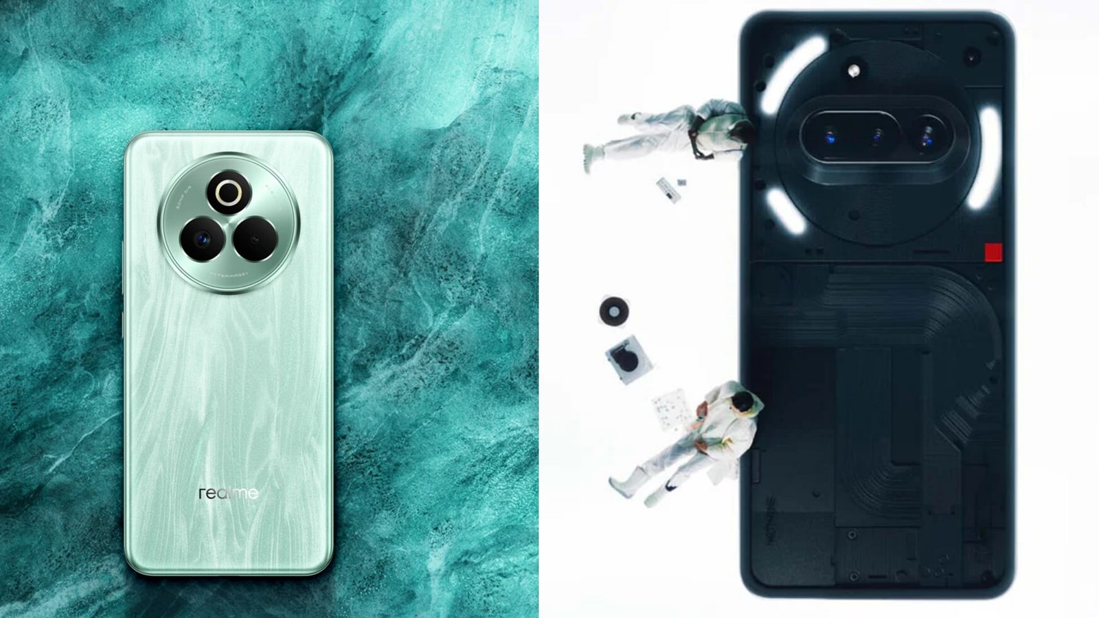 Nothing Phone (3a) vs Realme P3 Pro 5G: Which mid-range smartphone should you buy?
