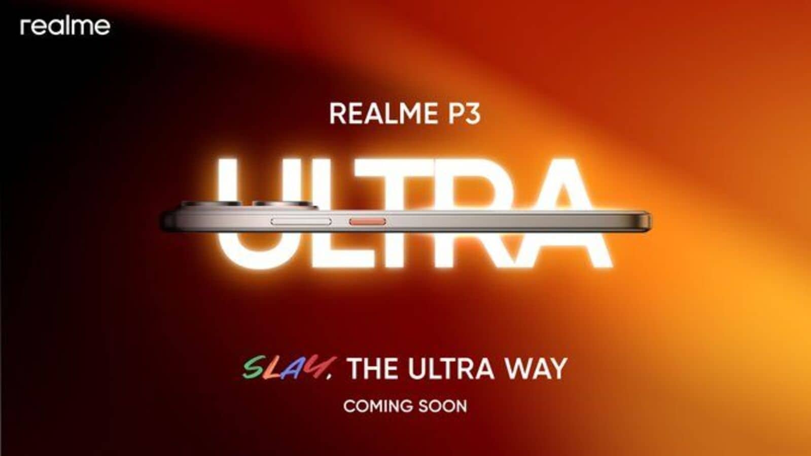 Realme P3 Ultra 5G officially announced – Design and specs leak online