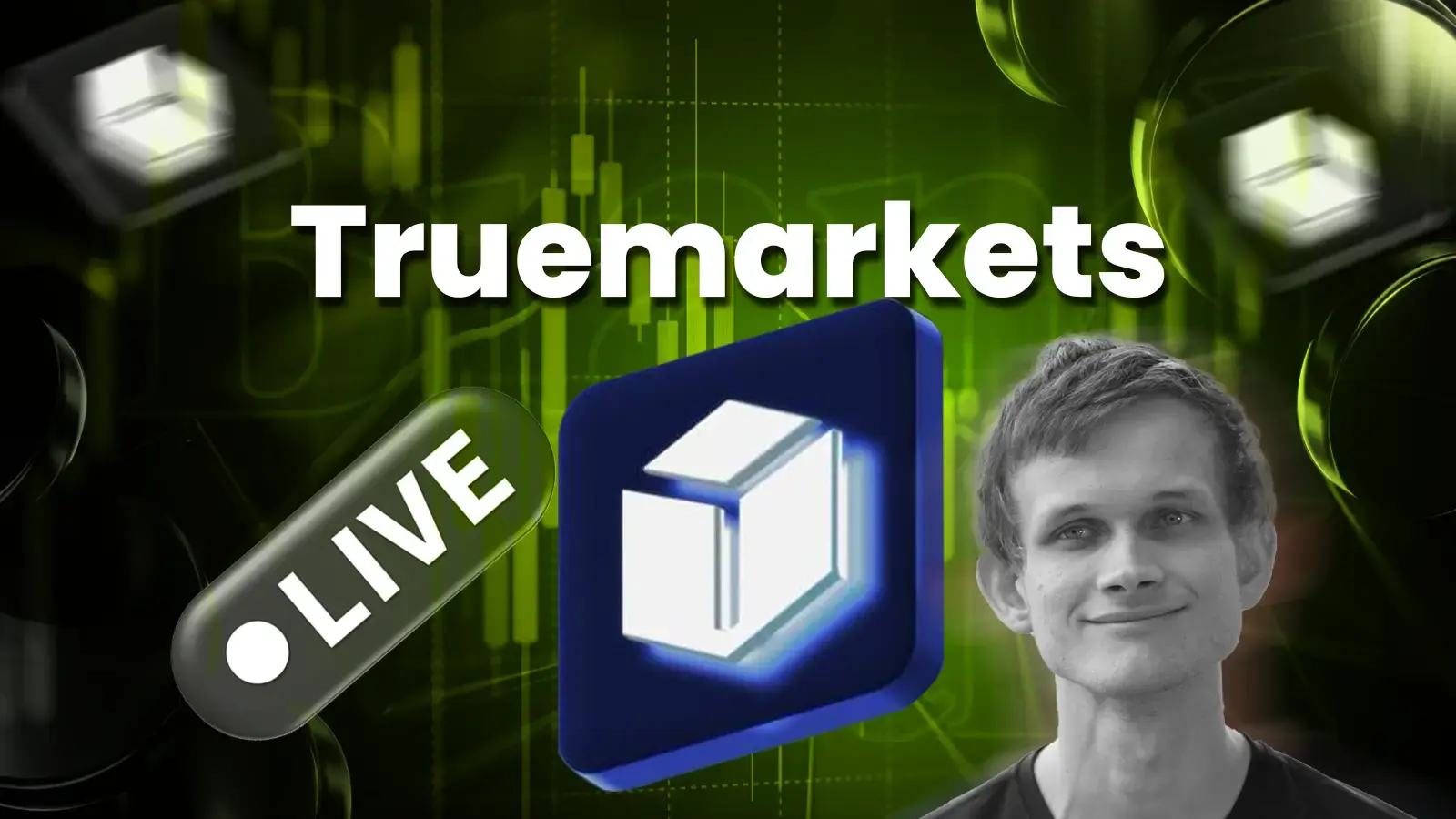 Truemarkets, Once VitaliK Buterin’s Attraction, Officially Launches as a Decentralized Prediction Market