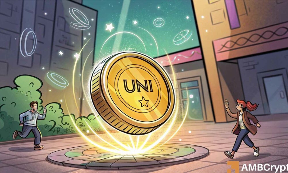 Uniswap's (UNI) price slips below THIS key level