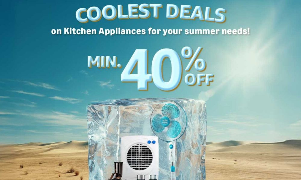 Coolest Deals of the Year! Min 40% off on best selling air coolers, fans, mixer grinders – Limited-time Amazon deals