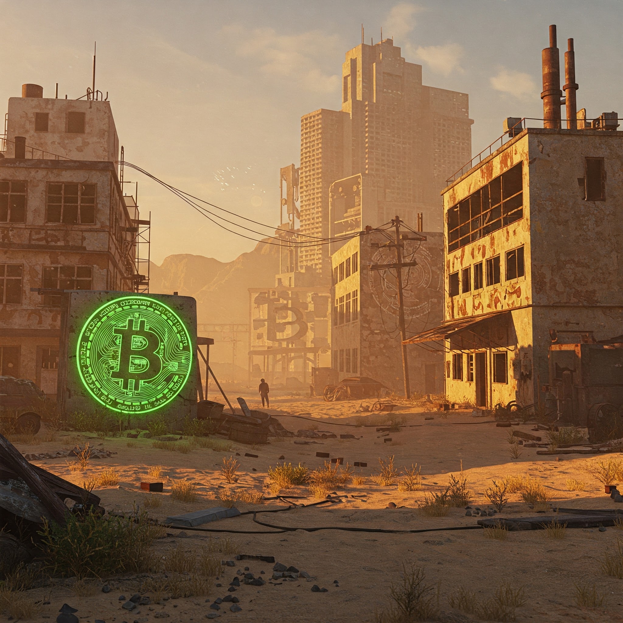 Ghost Town Vibes: Bitcoin Soars On ETFs, Not Users
