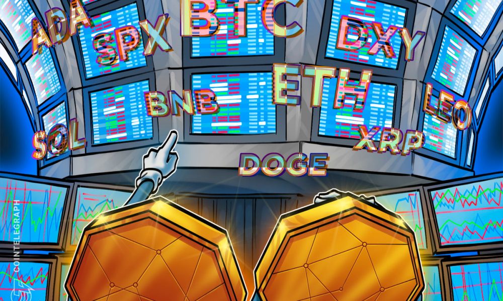 Price analysis 4/14: SPX, DXY, BTC, ETH, XRP, BNB, SOL, DOGE, ADA, LEO