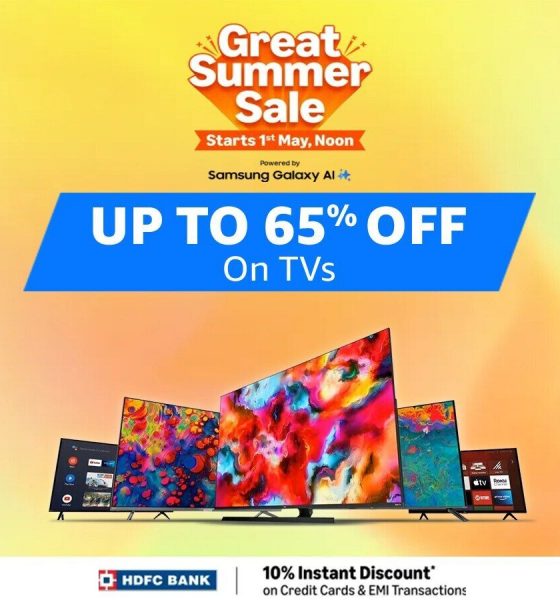 Handpicked deals for you at Amazon Great Summer Sale: Up to 65% off on smart TVs and projectors from best brands