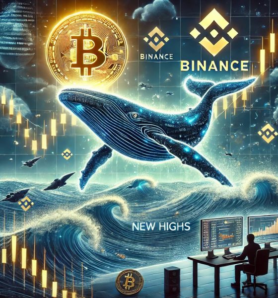Massive Whale Activity Detected on Binance as Bitcoin Tests New Highs