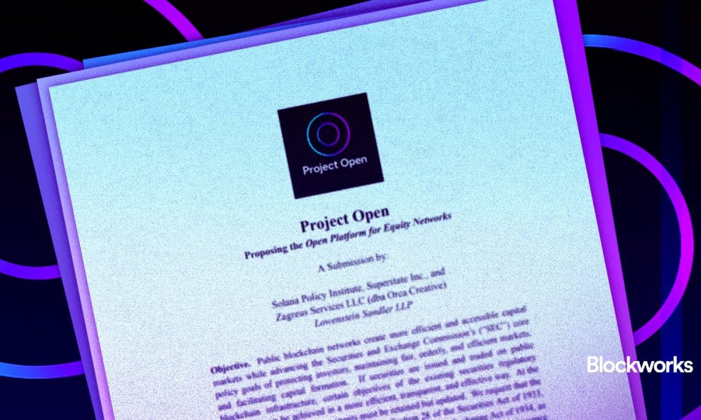 Project Open makes its case to the SEC