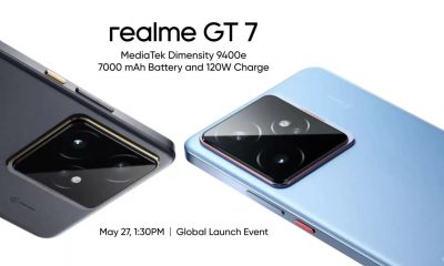 Realme GT 7 launching in India on May 27: 7,000mAh Battery, 120W charging, 120FPS gaming confirmed