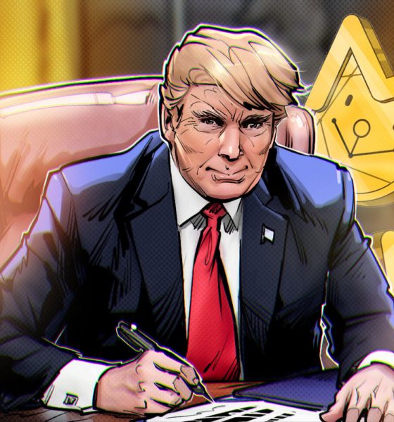 Trump’s use of presidential seal at memecoin event raises legal questions