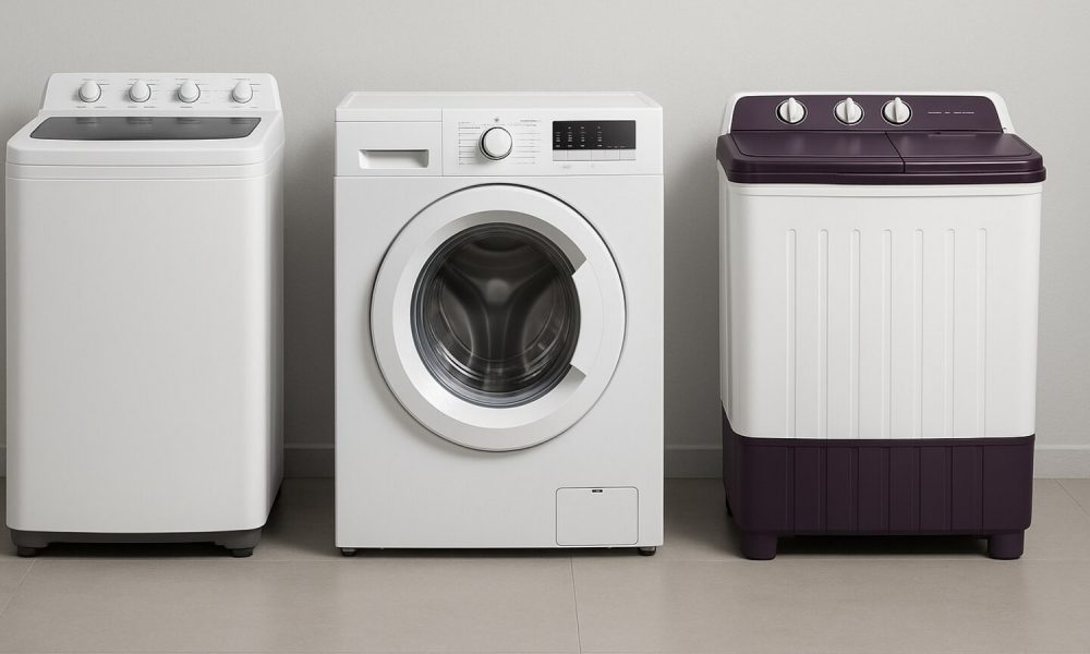 Up to 50% off on washing machines with front and top load, washer dryers, high capacity from LG, Samsung, Bosch, Godrej
