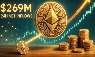Ethereum Sees $269M In Net Inflows In 24H – Bullish Momentum Accelerates