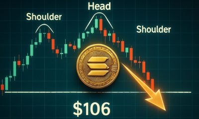 Solana Cracks Below Key Structure – Head And Shoulders Breakdown Points To $106
