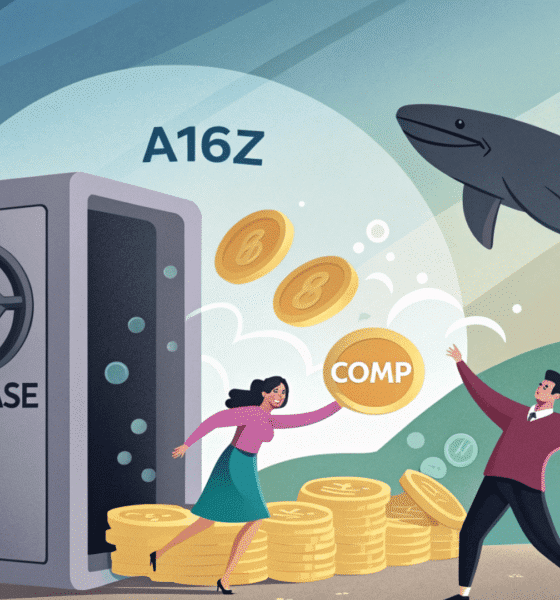 ai16z moves $13.76 mln COMP to Coinbase: Is a market shift underway?