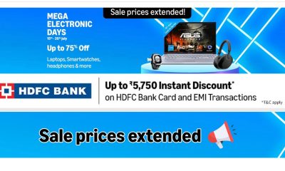Amazon Prime Day Sale prices extended on laptops, tablets, smartwatches, monitors and more up to 75% off until 20 July
