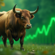 A Healthy Bull in green Environment