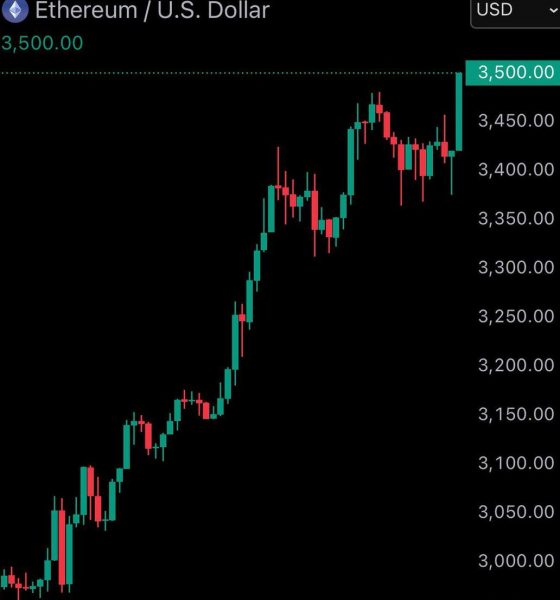 Ethereum Jumps Above $3,600, Market Value Tops $430 Billion