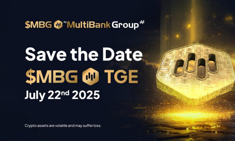 MultiBank Group Confirms MBG Token TGE Set for July 22, 2025