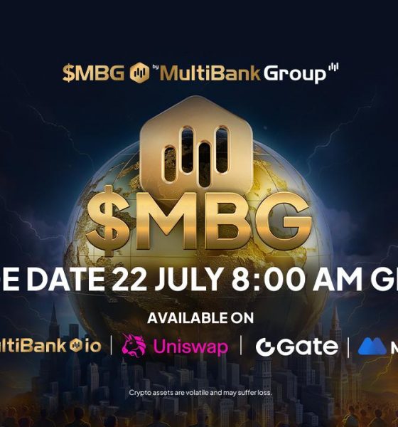 MultiBank Group’s MBG Token TGE Is Live on MexC, Gate.io, Uniswap and Multibank.io.