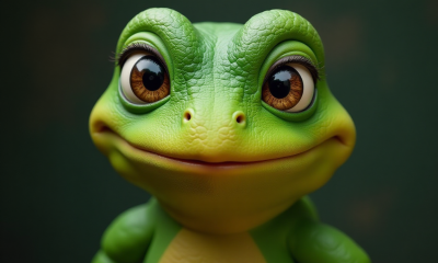 Pepe Memecoin Is Surging