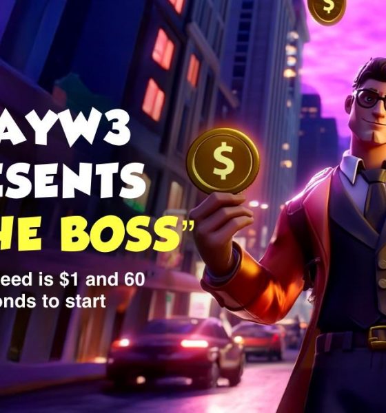 PlayW3 Unleashes ‘Be The Boss’: A New On-Chain Business Model That Turns Creators Into Owners — $320,000+ Already Paid Out