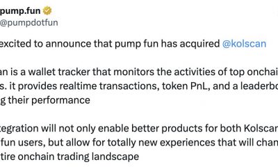 Pump.fun Buys Wallet Tracker Kolscan Ahead of $1B Token Sale