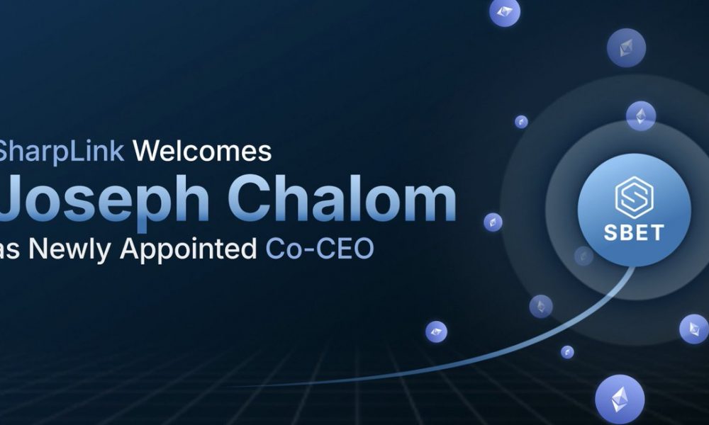SharpLink Gaming Hires Ex-BlackRock Digital Assets Chief Chalom as Co-CEO
