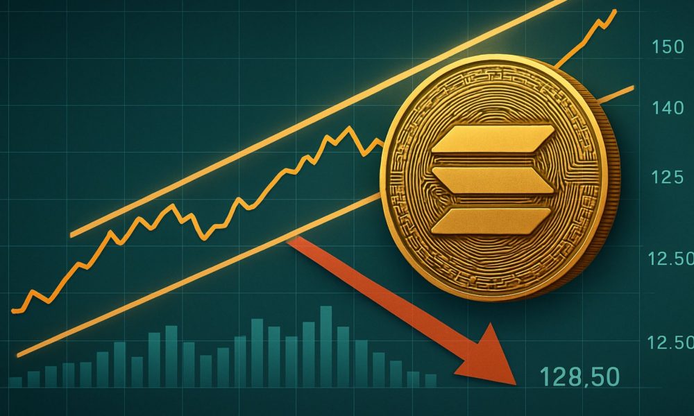 Solana Tests Rising Channel Support – Breakdown Could Send Price To $128.50 Level