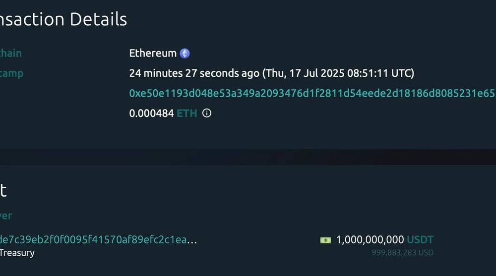 Tether Mints $2 Billion USDT in Back-to-Back Ethereum Transactions