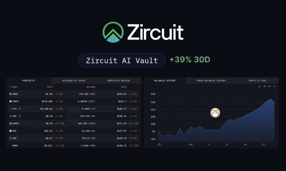 Zircuit Launches AI Trading Engine for Lightning-Fast, Cross-Chain Trading