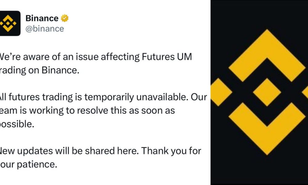 Binance Restores Futures Trading After Brief Technical Halt