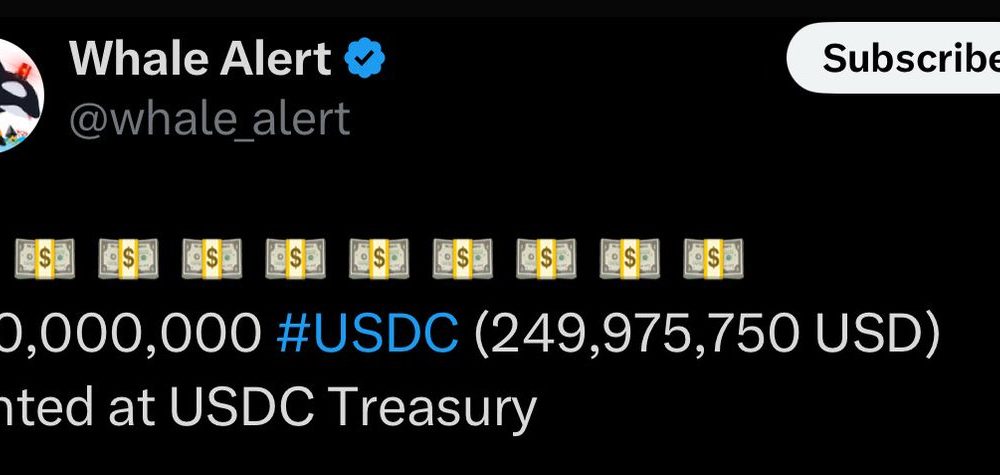 Circle Mints $500 Million USDC in $250 Million Batches, Hits $25 Billion USDC on Solana in 2025