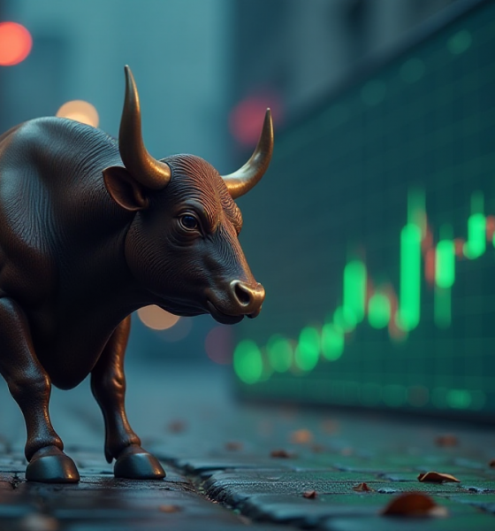 A Strong Bulls and Large Trading Screen