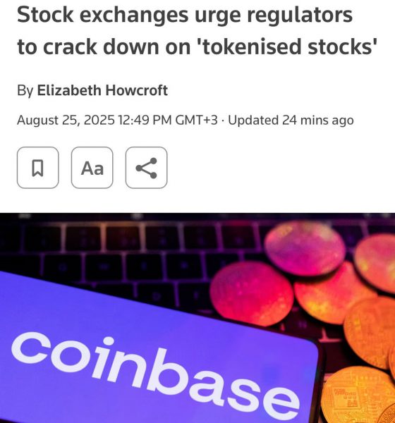 Global Exchanges Press SEC and ESMA to Police Tokenised Stocks