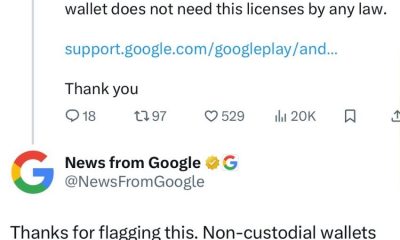 Google Reverses Course, Says Non-Custodial Crypto Wallets Can Stay on Play Store
