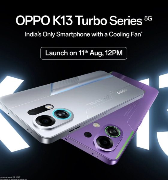 Oppo K13 Turbo, K13 Turbo Pro to launch in India on 11 August: Expected price, specs and more