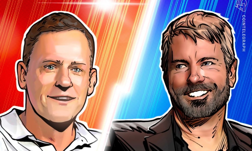 Saylor vs. Thiel: Two Different Crypto Bets
