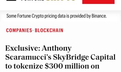 SkyBridge Capital Tokenizes $300 Million of Fund Assets on Avalanche