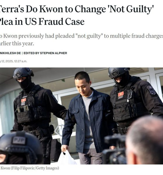 Terraform’s Do Kwon Pleads Guilty in $40B TerraUSD Fraud Case