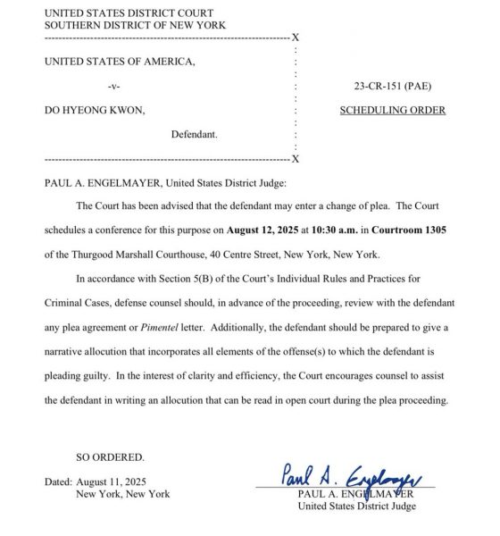 Terraform's Do Kwon Set to Plead Guilty in $40 B TerraUSD Fraud