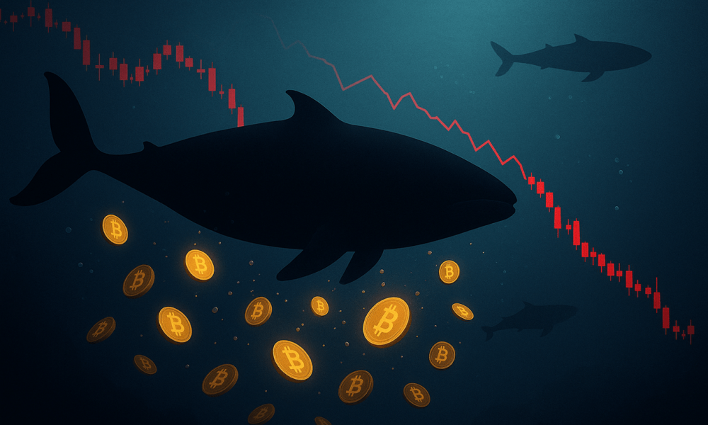 Bitcoin Whales Sell 147,000 BTC Since August, Fastest Selloff Of Cycle