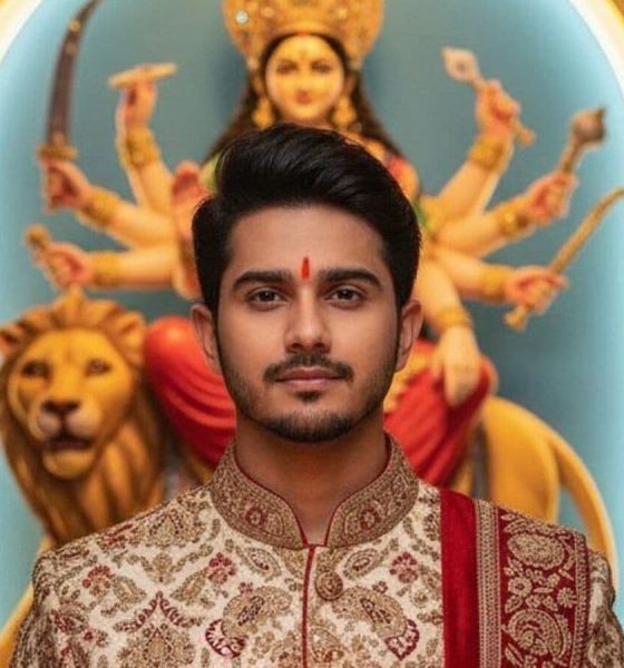 Google Nano Banana trend: 50 AI prompts to transform men’s selfies into retro-golden Durga Puja portraits