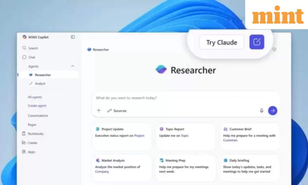 Microsoft looks beyond OpenAI, adds support for Anthropic's AI models in Microsoft 365 Copilot
