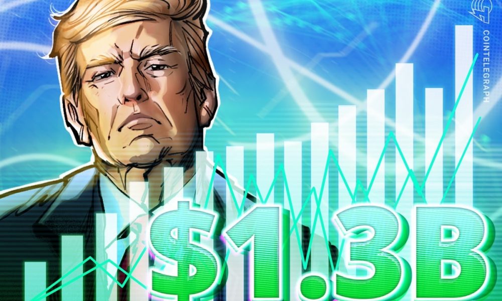 Trump Family's Collective Wealth Grows by $1.3 Billion Thanks to Crypto