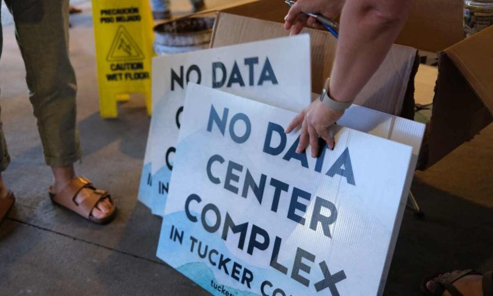 A growing nimby movement could upend the data center boom