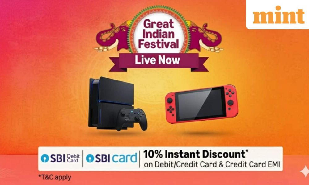 Amazon Great Indian Festival brings unbeatable offers on gaming consoles: Up to 75% off top picks for gaming enthusiasts