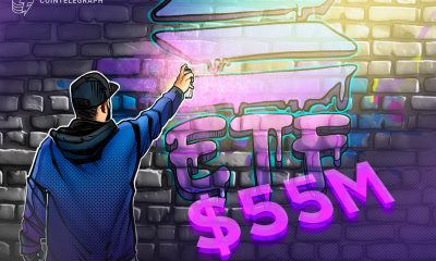 Bitwise Solana Staking ETF Sees $55M Trading Volume on Debut