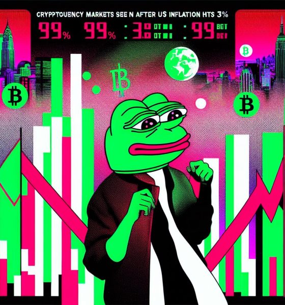 Crypto Markets See Moderate Gains as US Inflation Hits 3%