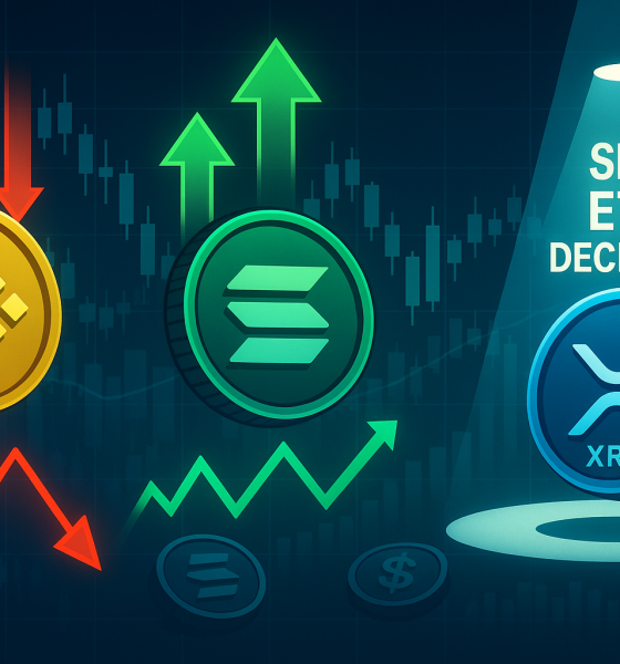 Crypto wrap: BNB dips 10% as SOL tests $200; XRP ETFs updates