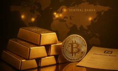Deutsche Bank sees parallels between Gold and Bitcoin as central banks boost gold reserves
