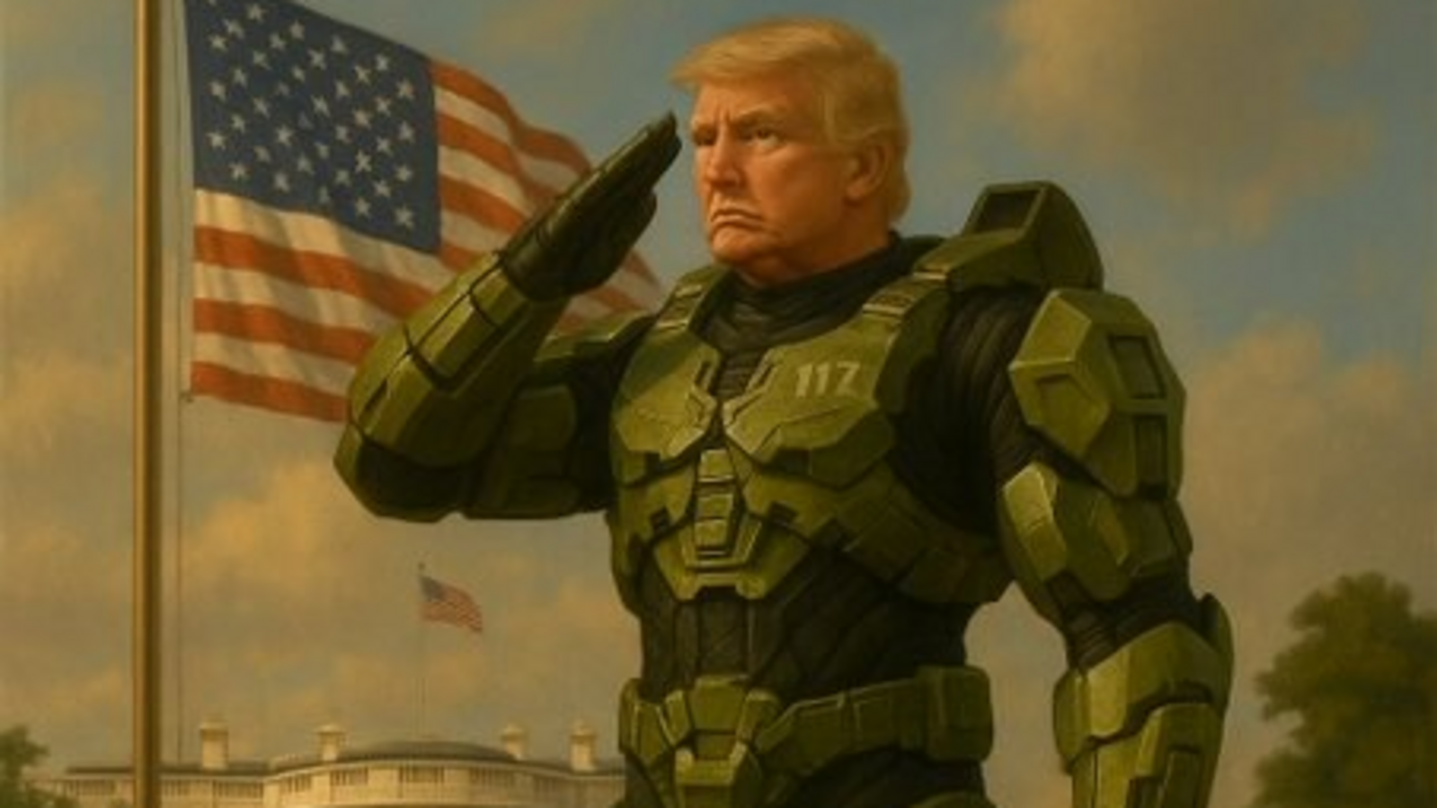 Donald Trump as Halo Master Chief? White House joins GameStop’s ‘End of Console Wars’ celebration