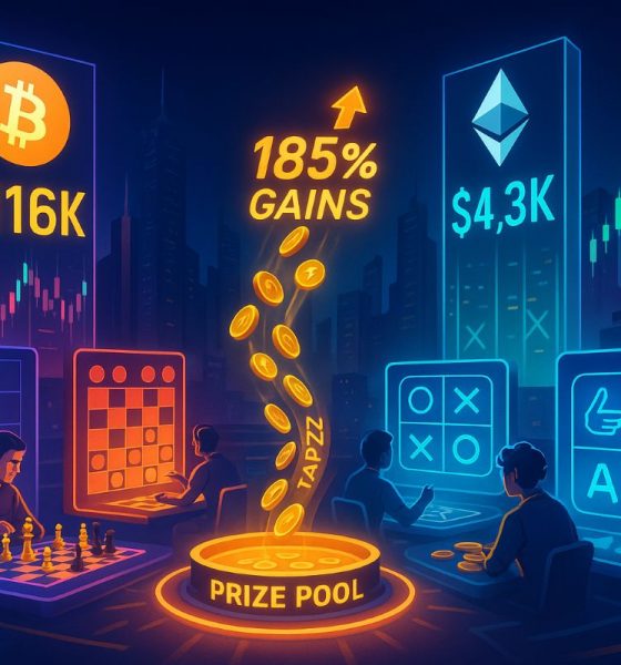 As $BTC and $ETH Rally, $TAPZI Offers Potential 185% Returns.